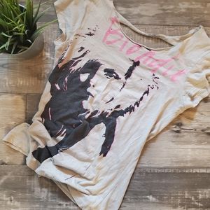 Women's Blondie cut rocker shirt